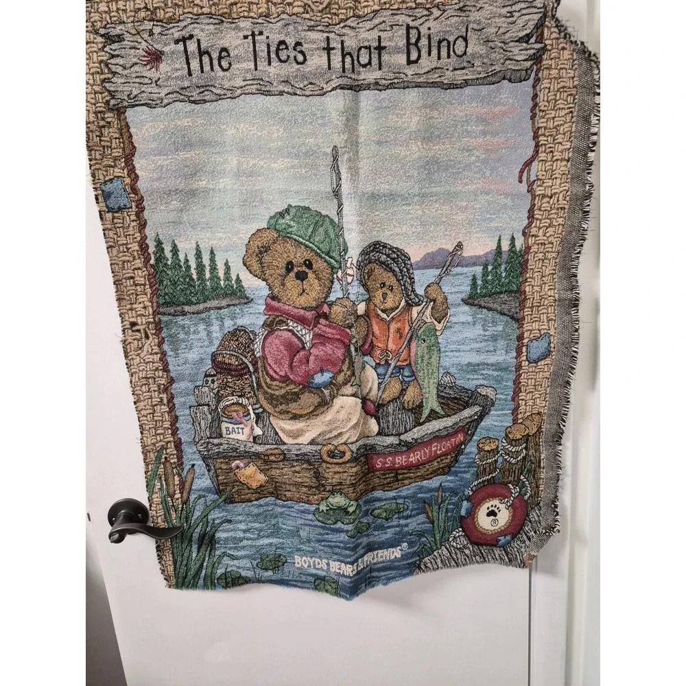 Boyd Bear Tapestry 26x36 In. Wall Hanging 